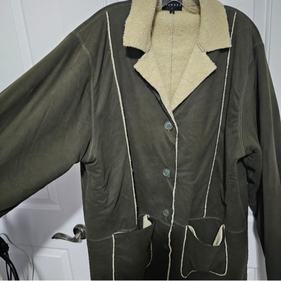 Green Spanner 1X 2X Coat plus size - Picture 8 of 8